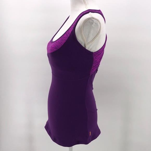 Lucy Purple Twist Sculpting Athletic Tank S - Picture 5 of 7